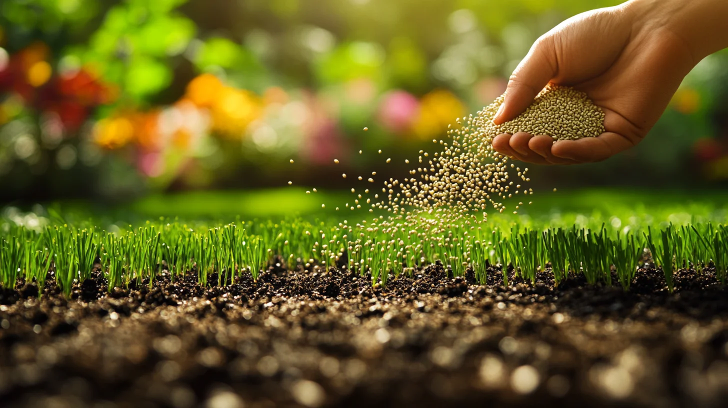 Semer du gazon sans recouvrir les graines, mode d'emploi