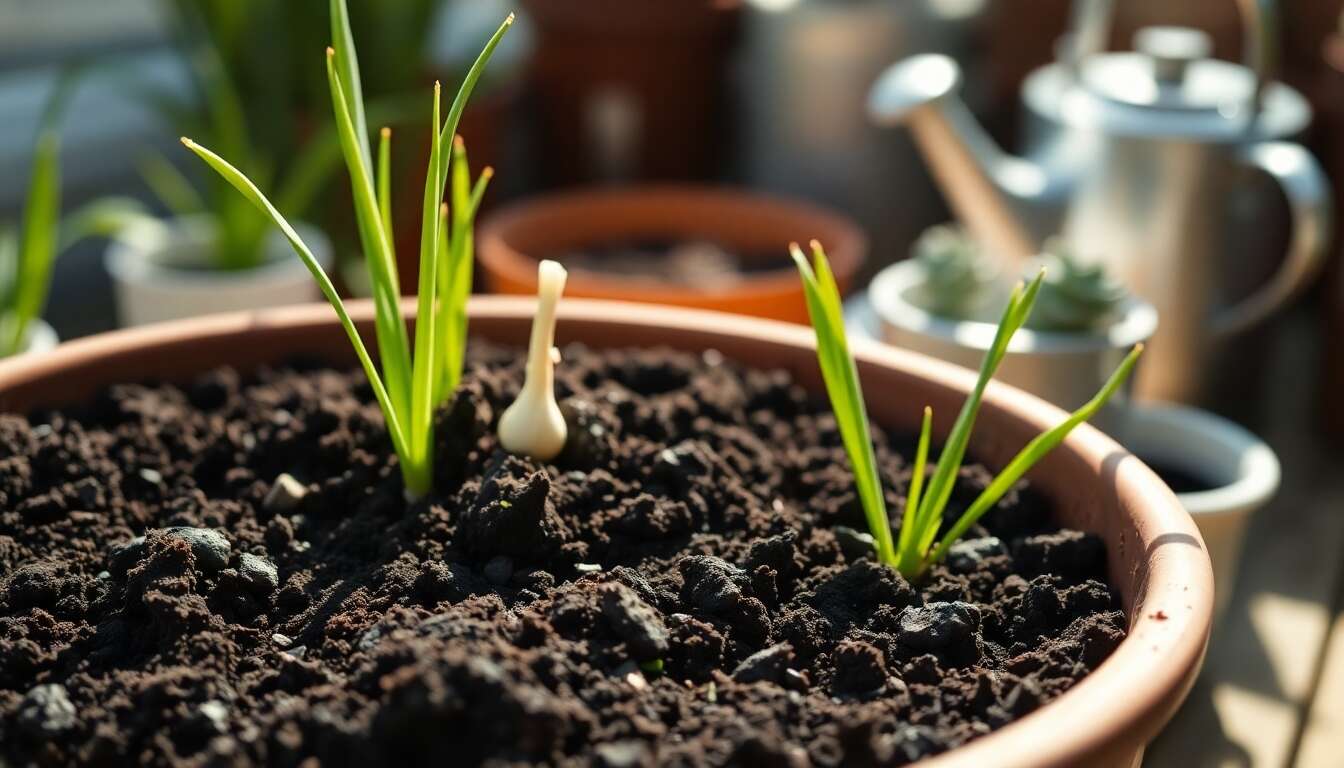 Quel terreau privilégier pour des échalotes en pot