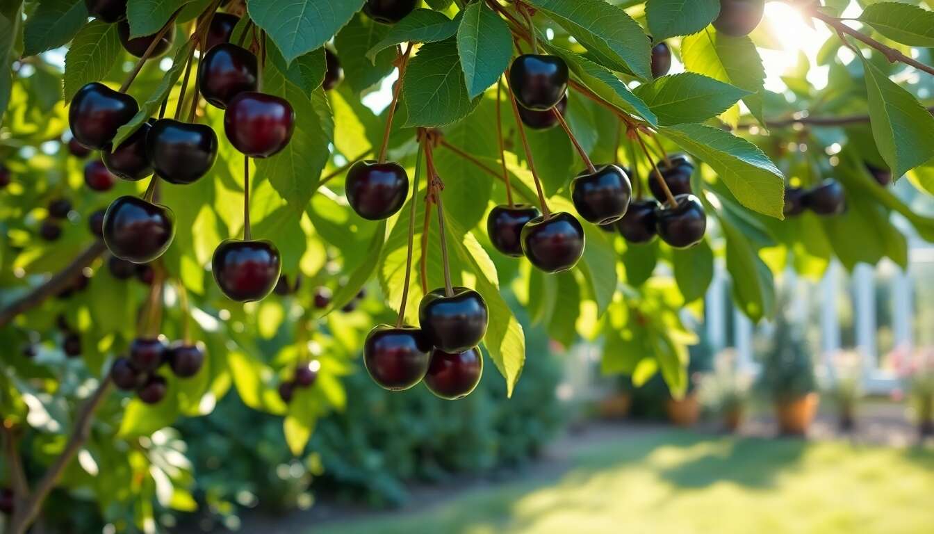 Cerisier Bigarreau 'Noire de Meched'