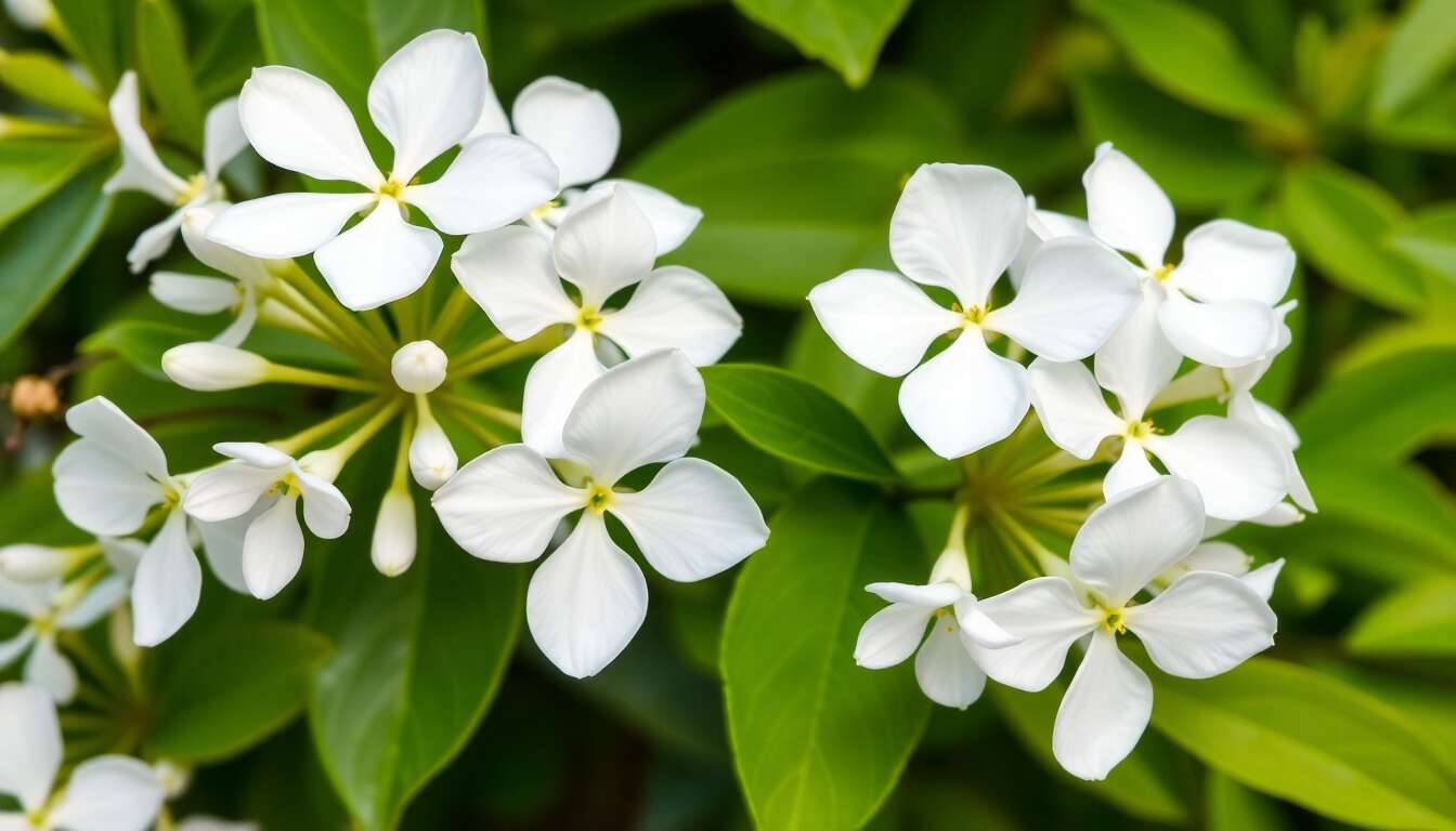 Comparaison avec d'autres variétés de seringat Comparaison avec d'autres variétés de seringat