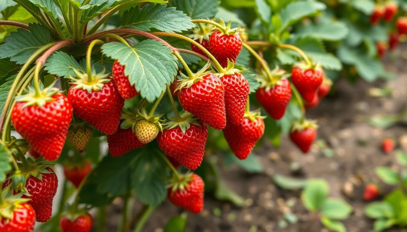 Récolte abondante : profitez de fraises toute l'année Récolte abondante : profitez de fraises toute l'année