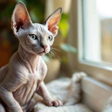 Chat Sphynx : caractéristiques et Entretien