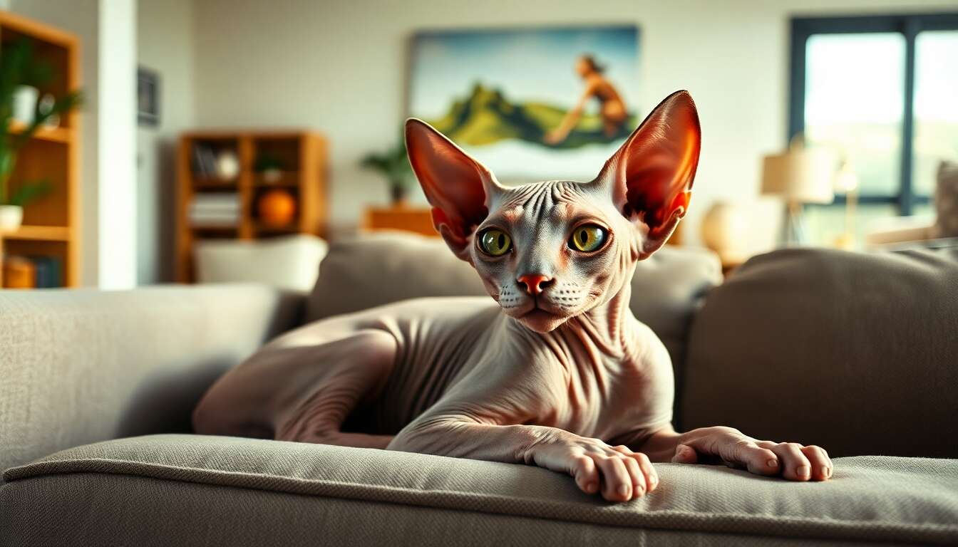 Les caractéristiques uniques du sphynx