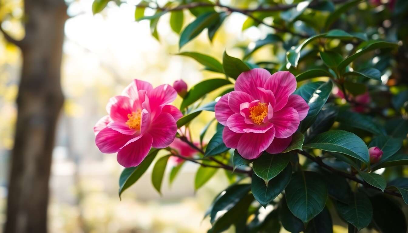 Particularités et atouts du camélia 'koto no kaori Particularités et atouts du camélia 'koto no kaori