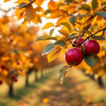 Malus domestica 'Boskoop Rouge' : pommier en racines nues