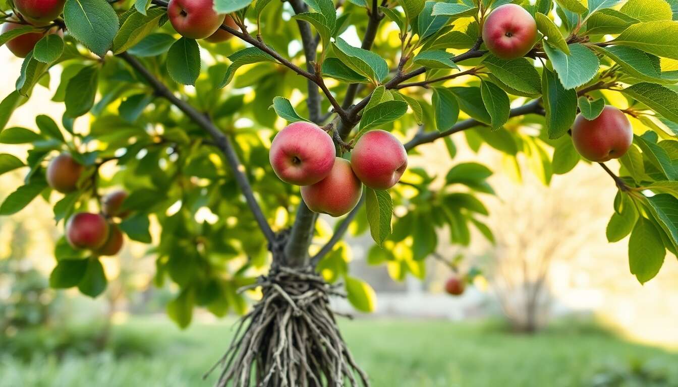Présentation du malus domestica 'boskoop rouge