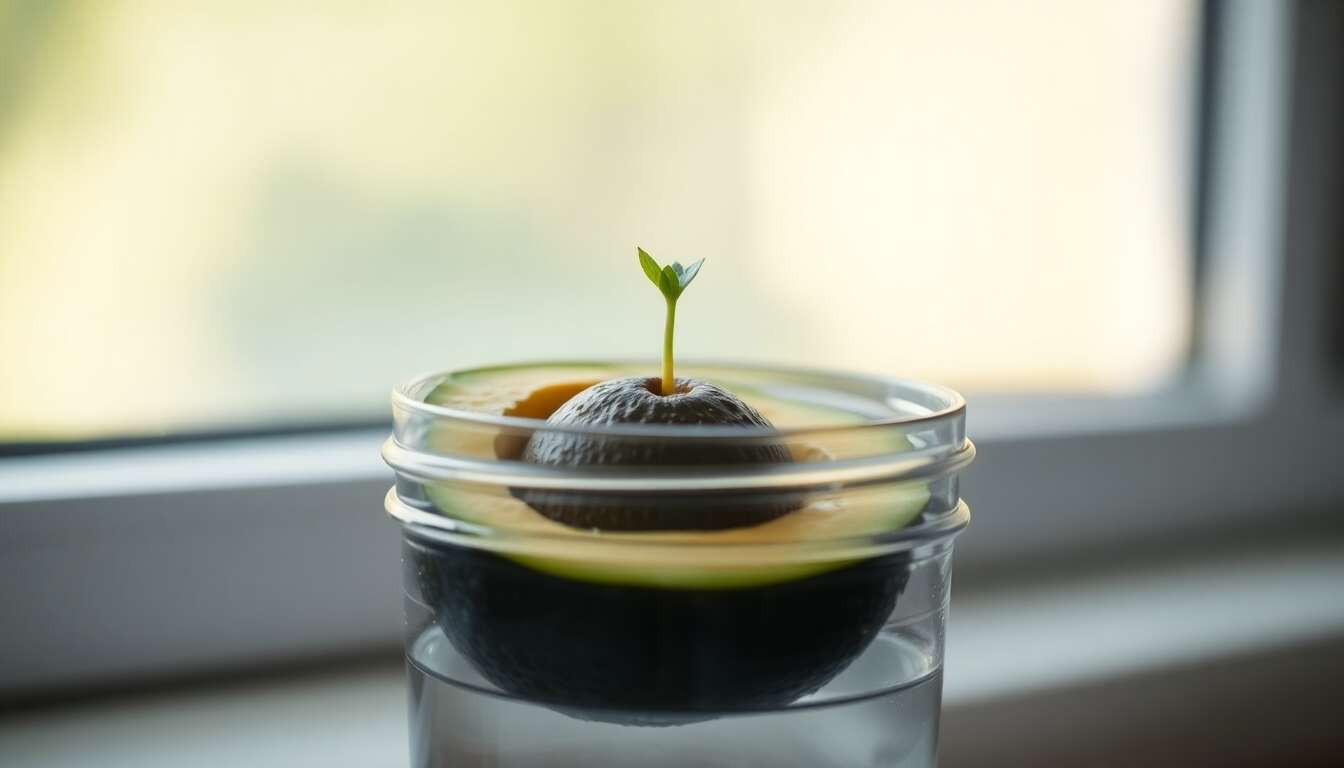 Astuces pour réussir la germination de noyaux d'avocat