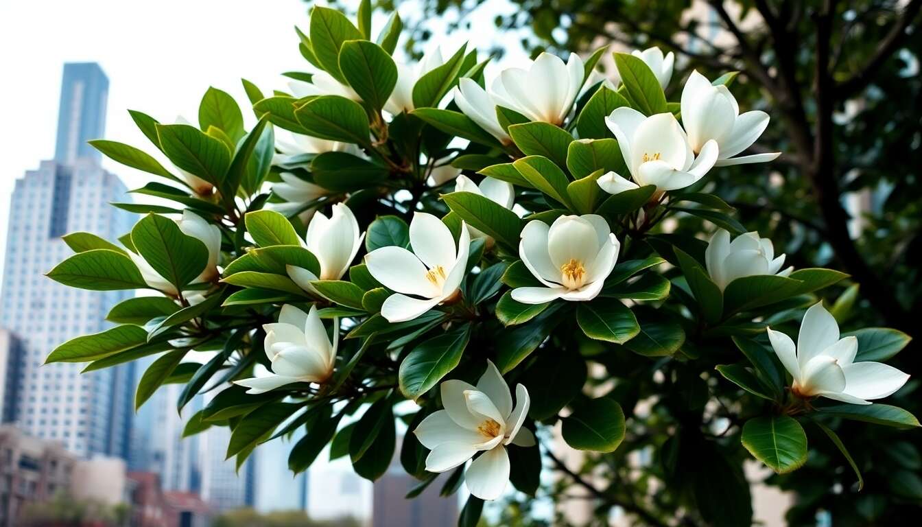 Astuces d'urbanisme : intégrer un magnolia grandiflora 'alta' en milieu urbain