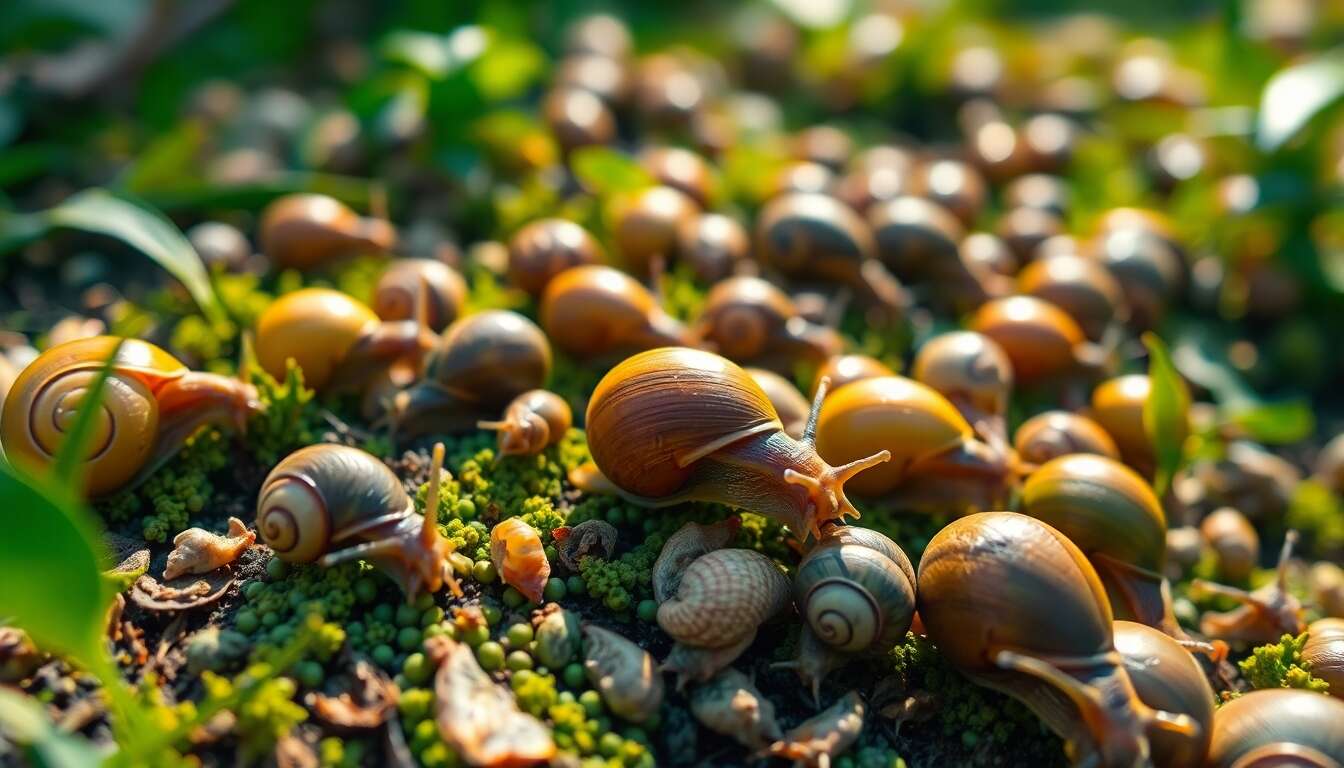 Choisir l'espèce d'escargot pour l'élevage