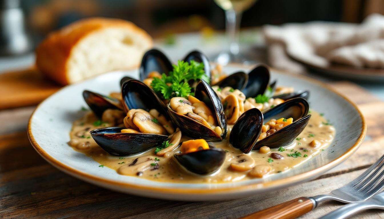 Recette de Moules à la Forestière : délice Forestier