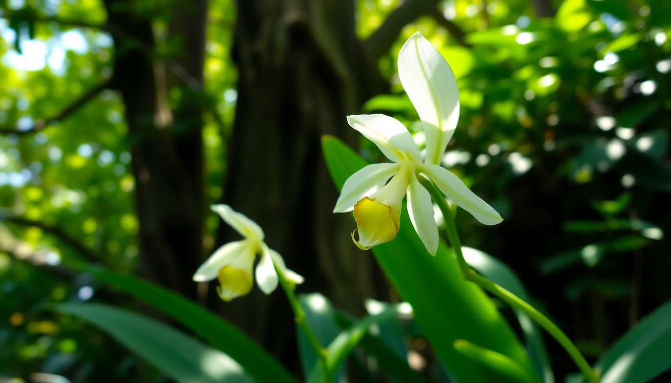 Origines et habitat naturel de l’orchidée fantôme