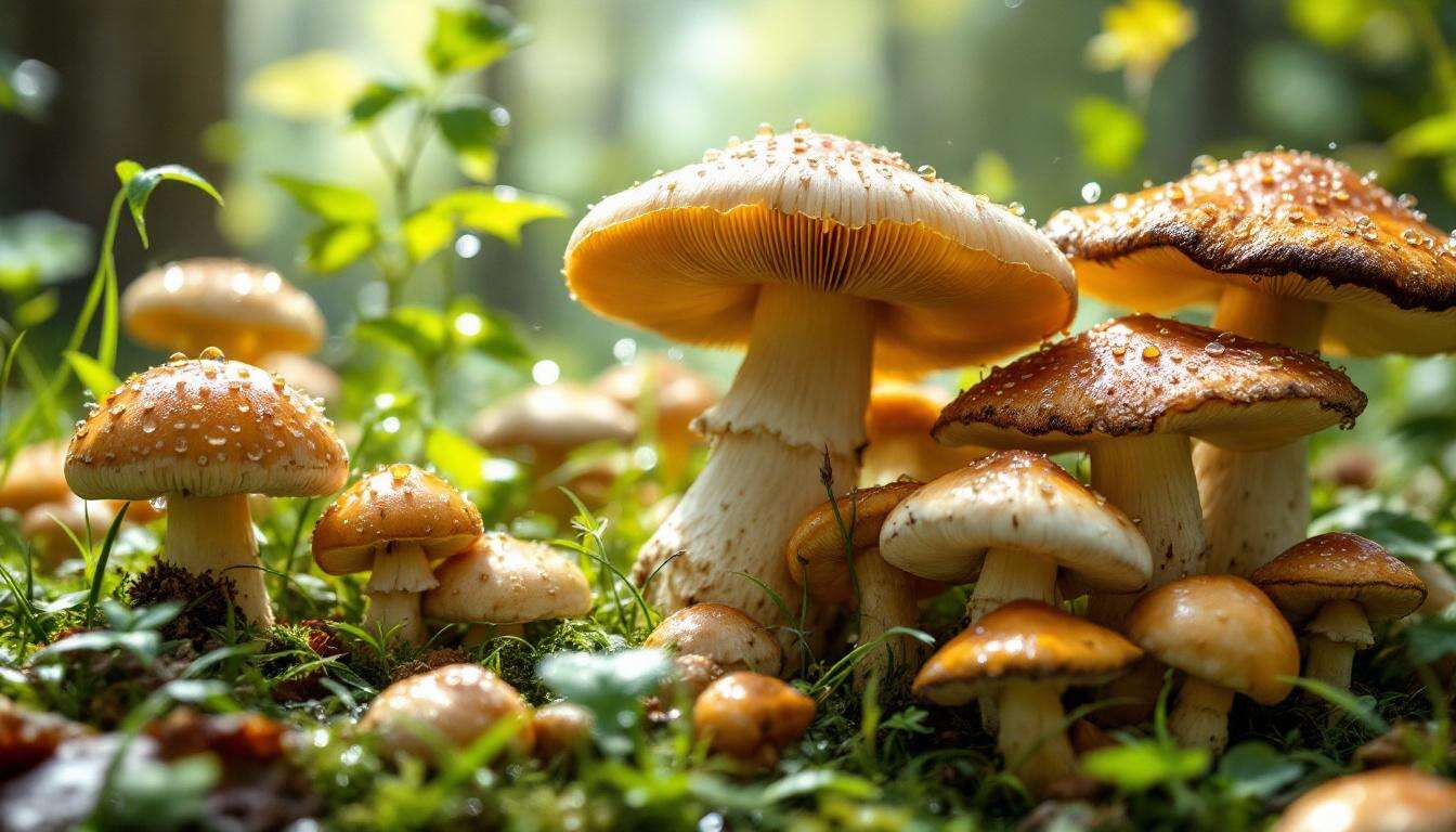 Champignons Comestibles du Jardin : guide Essentiel