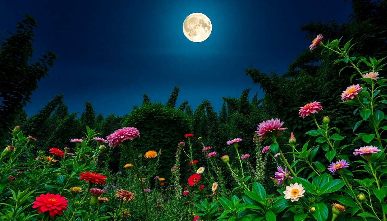 Comprendre l'impact de la lune sur le jardinage