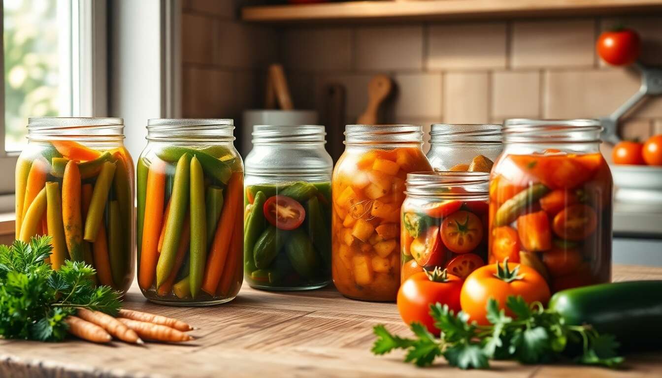 Choisir les légumes adaptés pour ses conserves