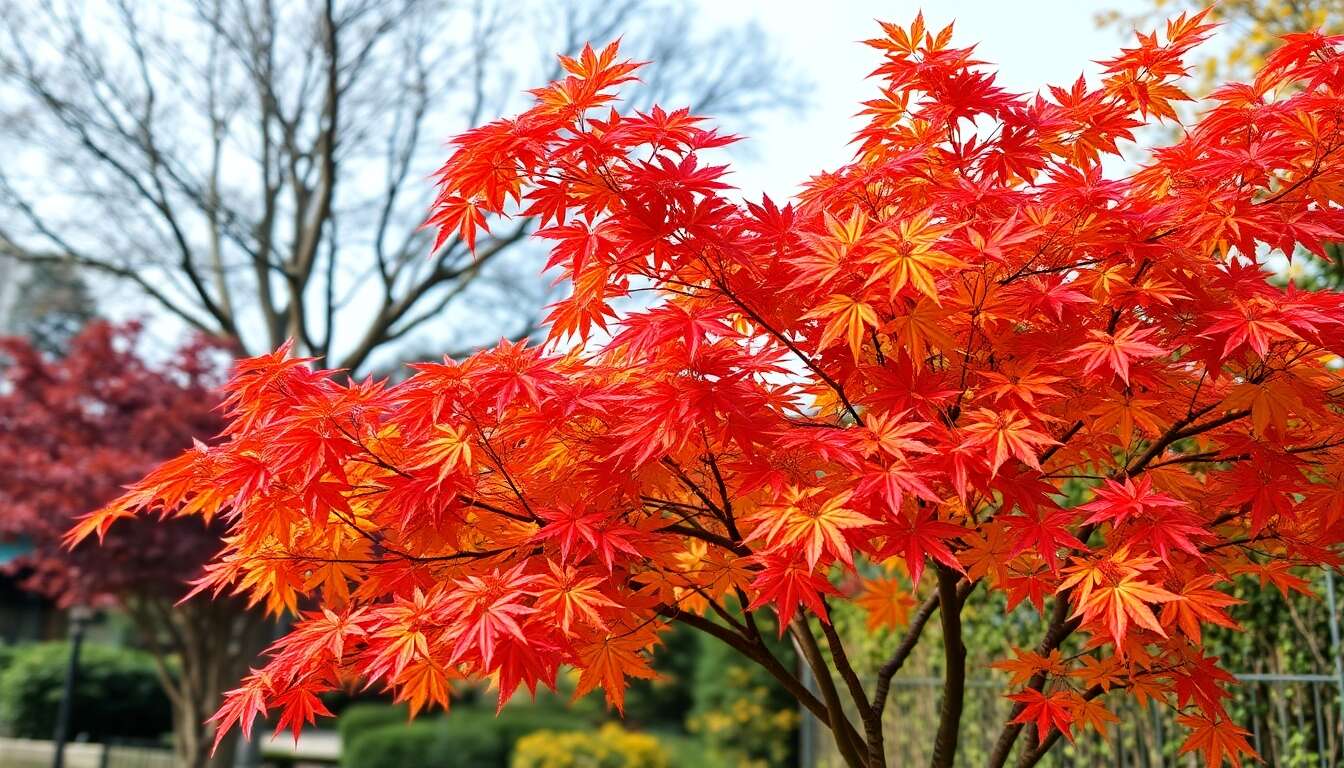 Les couleurs saisonnières du feuillage 'arakawa