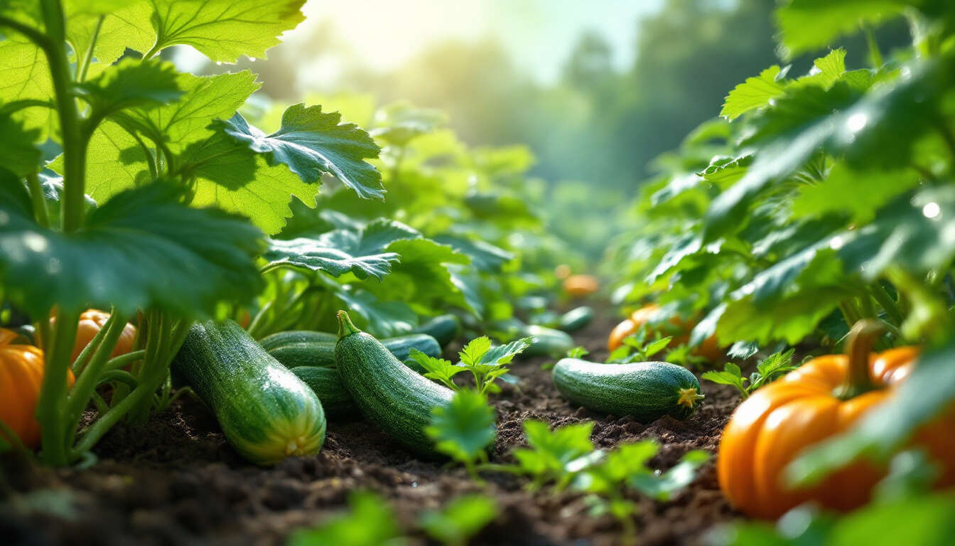 Lutter contre l'oïdium des cucurbitacées : solutions efficaces