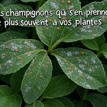 Ces champignons qui s’en prennent le plus souvent à vos plantes Ces champignons qui s’en prennent le plus souvent à vos plantes