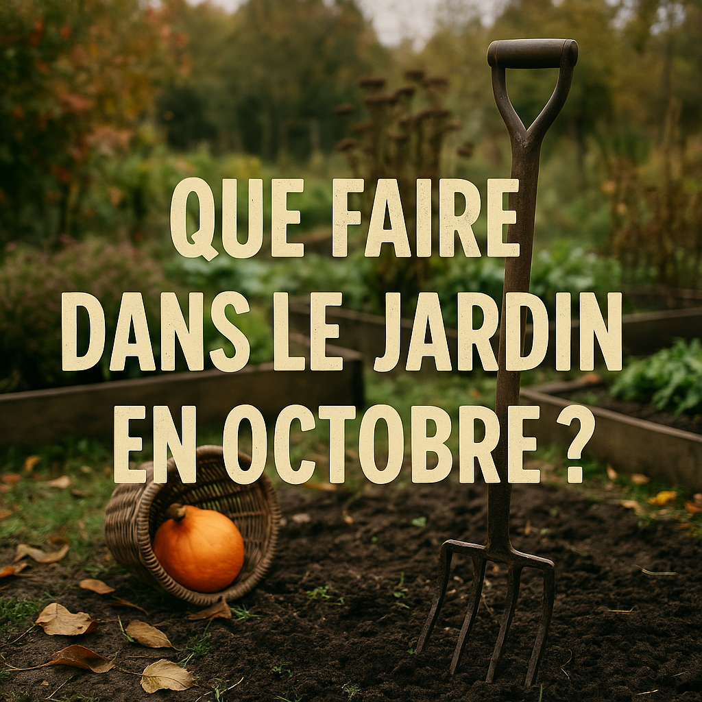 Que faire dans le jardin en octobre ?