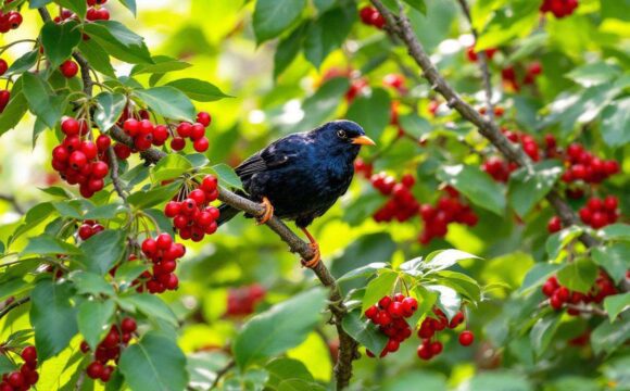 Merle noir : caractéristiques et conseils pour le jardin