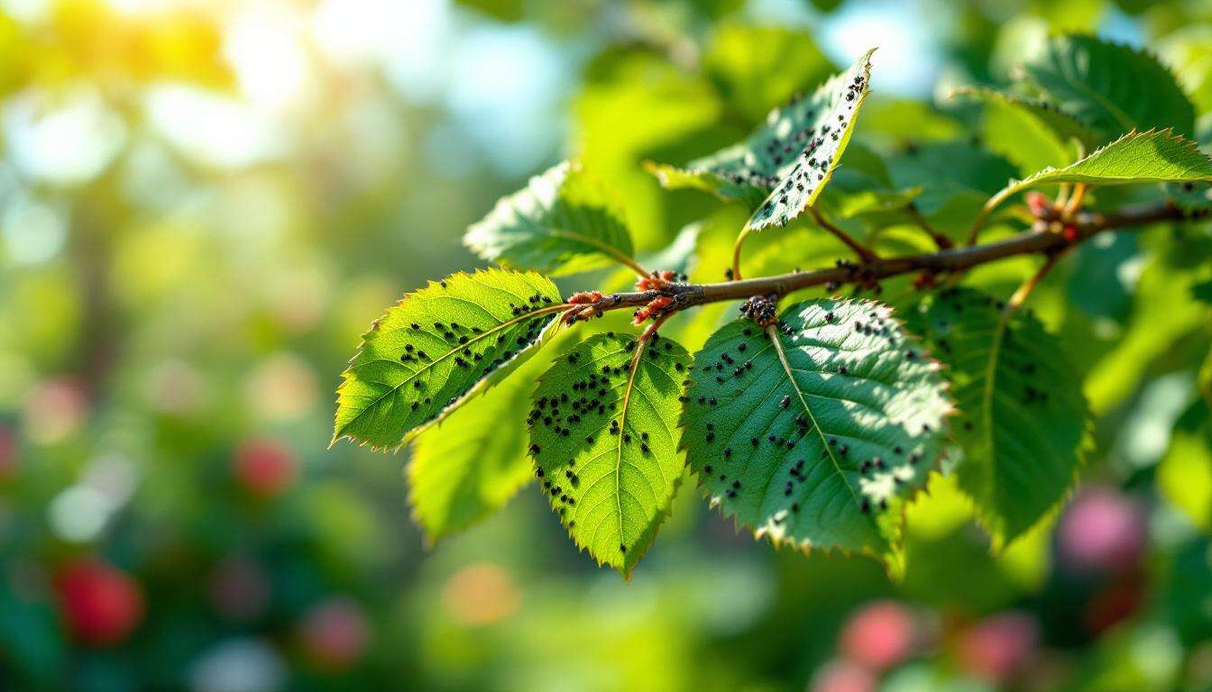 Lutter contre le puceron noir du cerisier : astuces et conseils