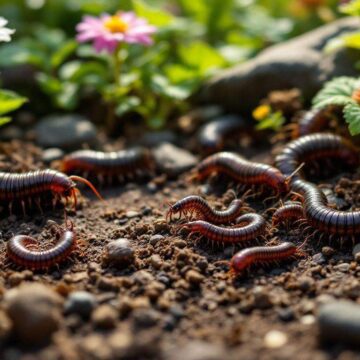 Guide sur les myriapodes au jardin