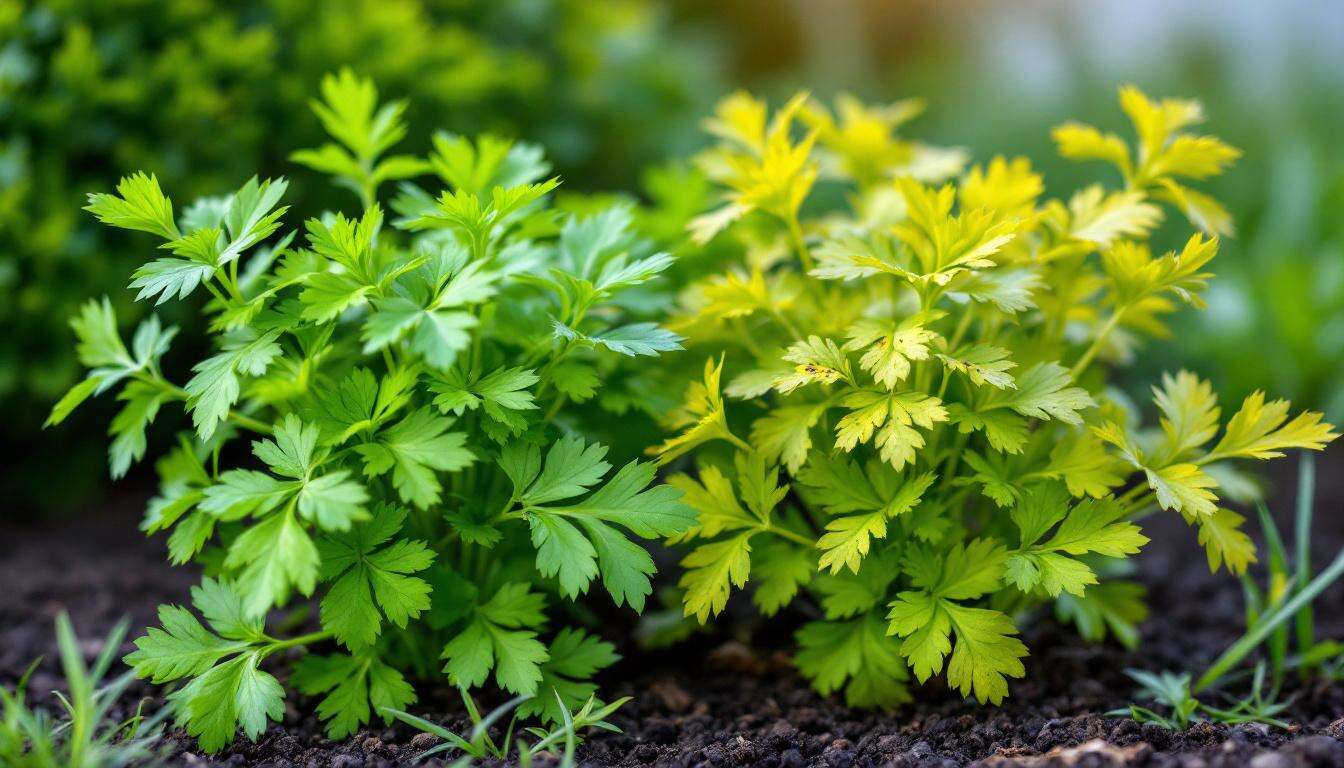 Septoriose du persil : causes et solutions