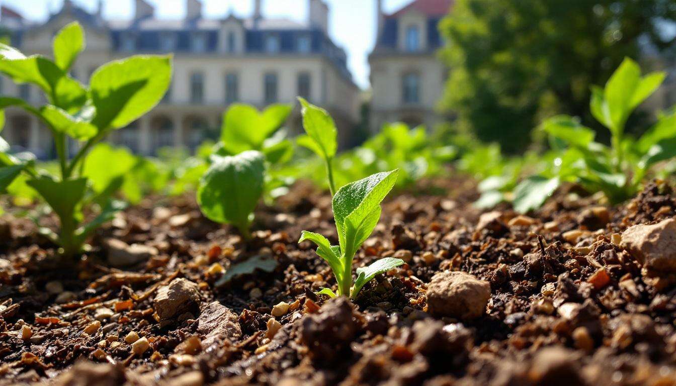 Expériences de paillage au Jardin des Plantes de Paris