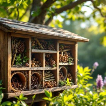 Comment construire un hôtel à insectes ?