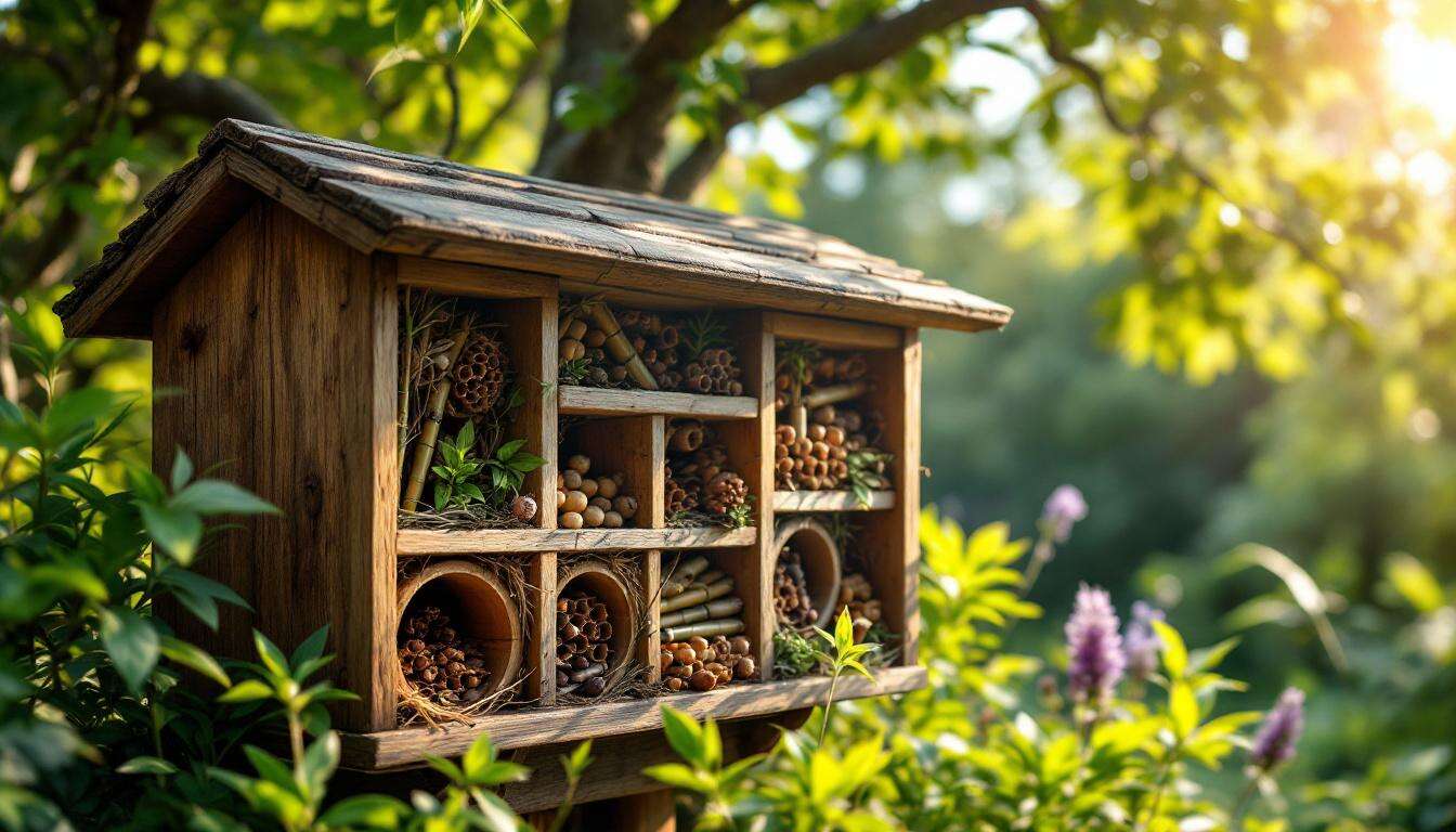 Comment construire un hôtel à insectes ?