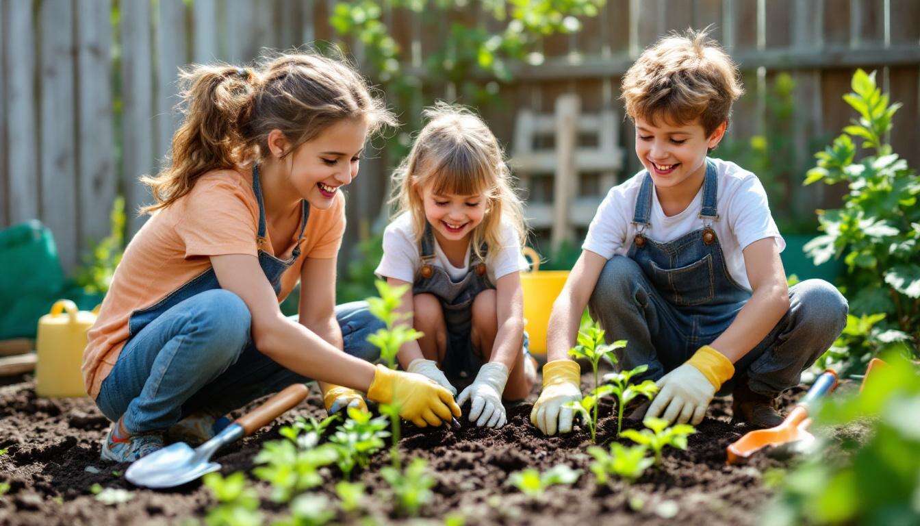 Créer un premier potager avec les enfants : guide pratique