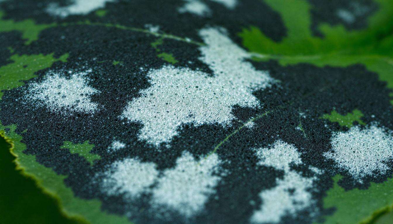 Feutrage blanc ou noir sur feuille : causes et solutions