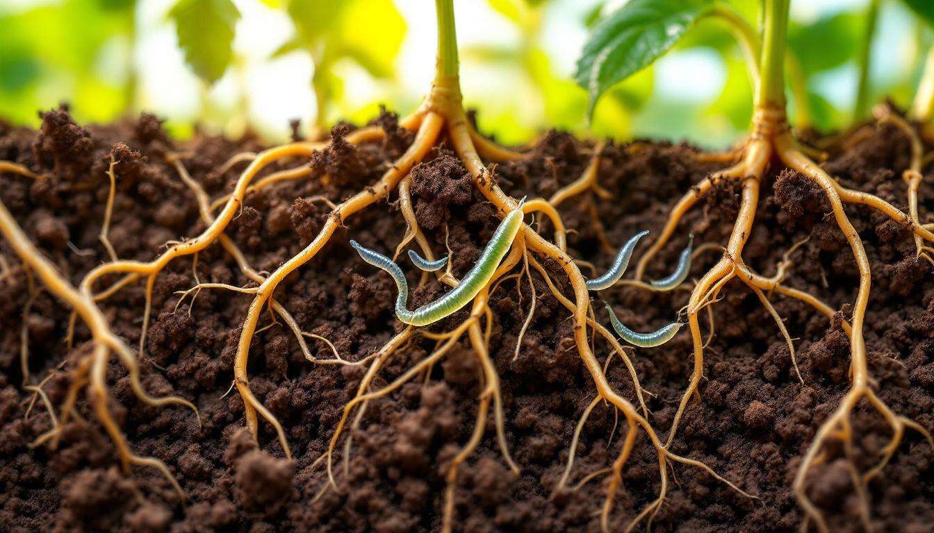 Nématodes pathogènes : protéger vos plantes efficacement