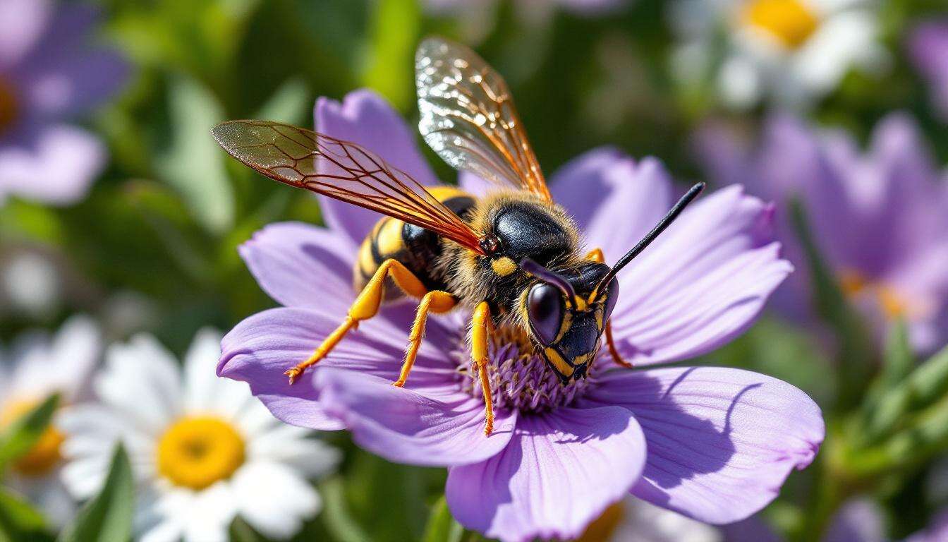 Le frelon à pattes jaunes : menace pour nos jardins ?