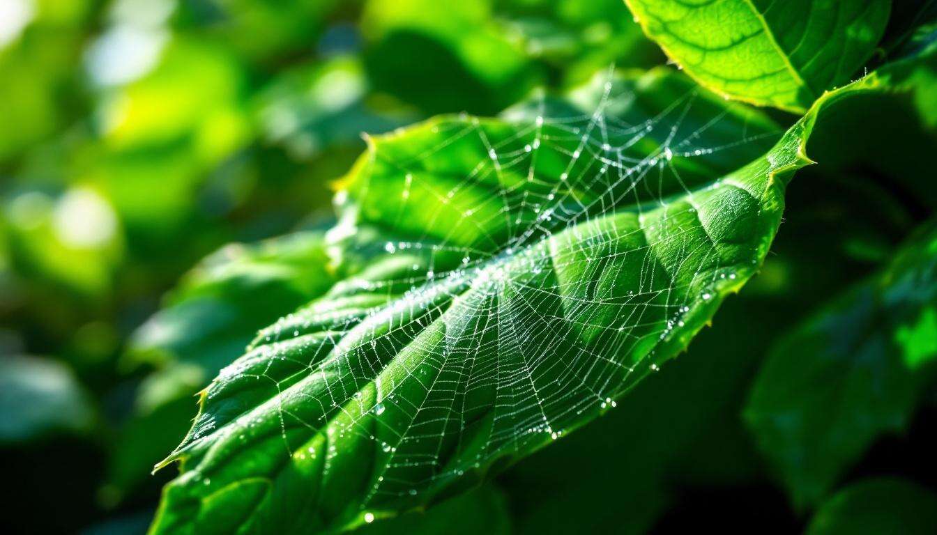Toiles dans le feuillage : comment les identifier ?